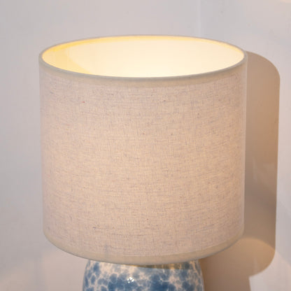 Blue Clouds Ceramic Glaze Table Lamp