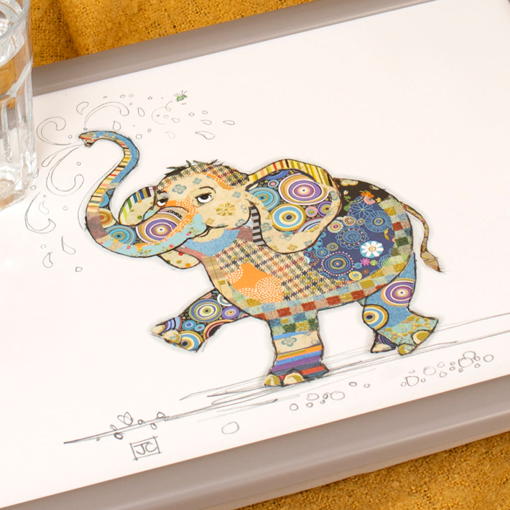 Bug Art Eddie The Elephant Laptray