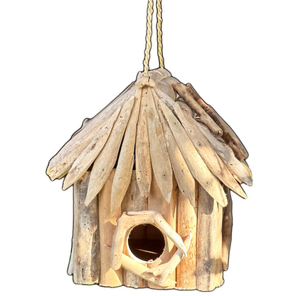 Driftwood Square Bird House