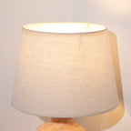 Pink Fluted Urn Ceramic Glaze Table Lamp