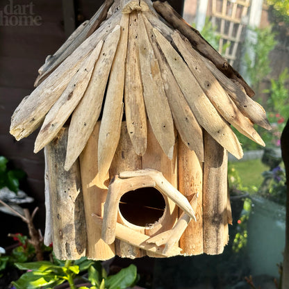 Driftwood Square Bird House