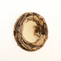Round Teak Root Wall Mirror