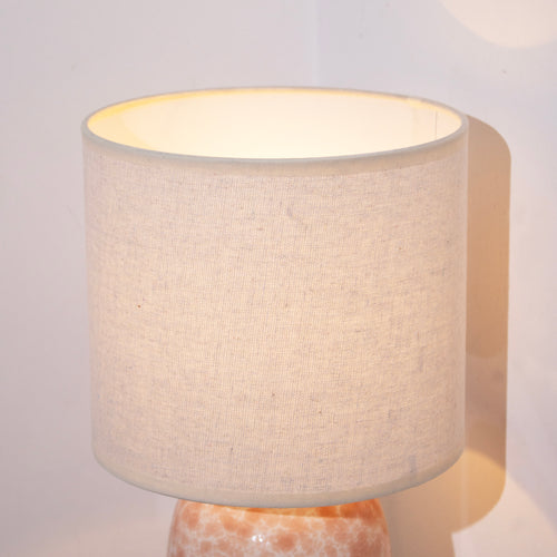 Pink Clouds Ceramic Glaze Table Lamp