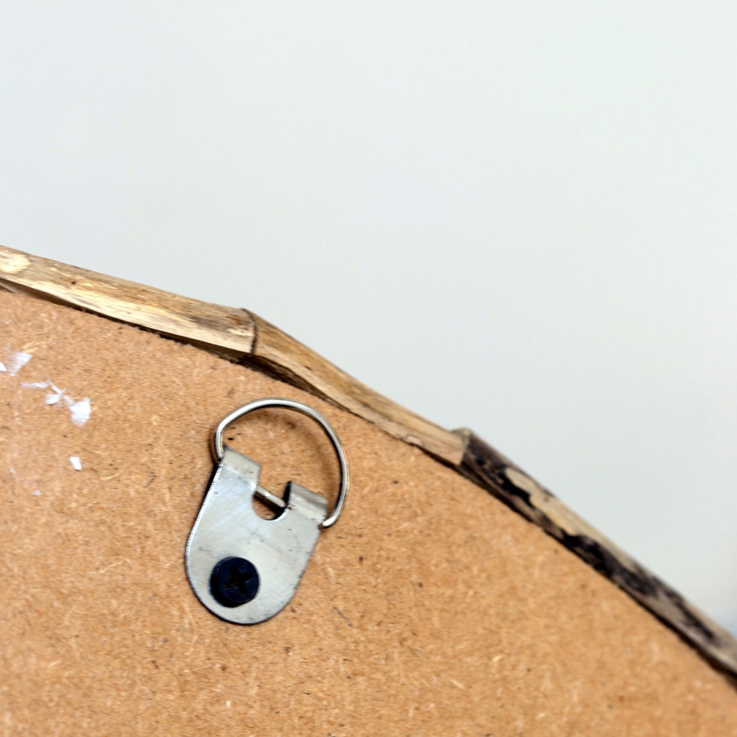 Round Teak Root Wall Mirror