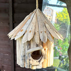Driftwood Round Bird House