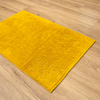 Yellow Mini Bobble Bathroom Mat