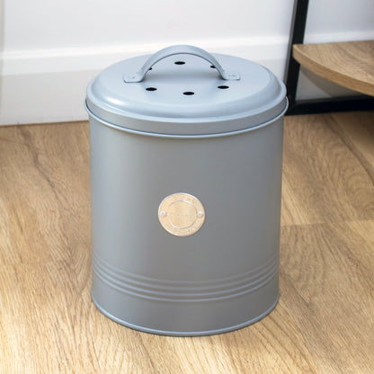 Matt Grey Compost Bin