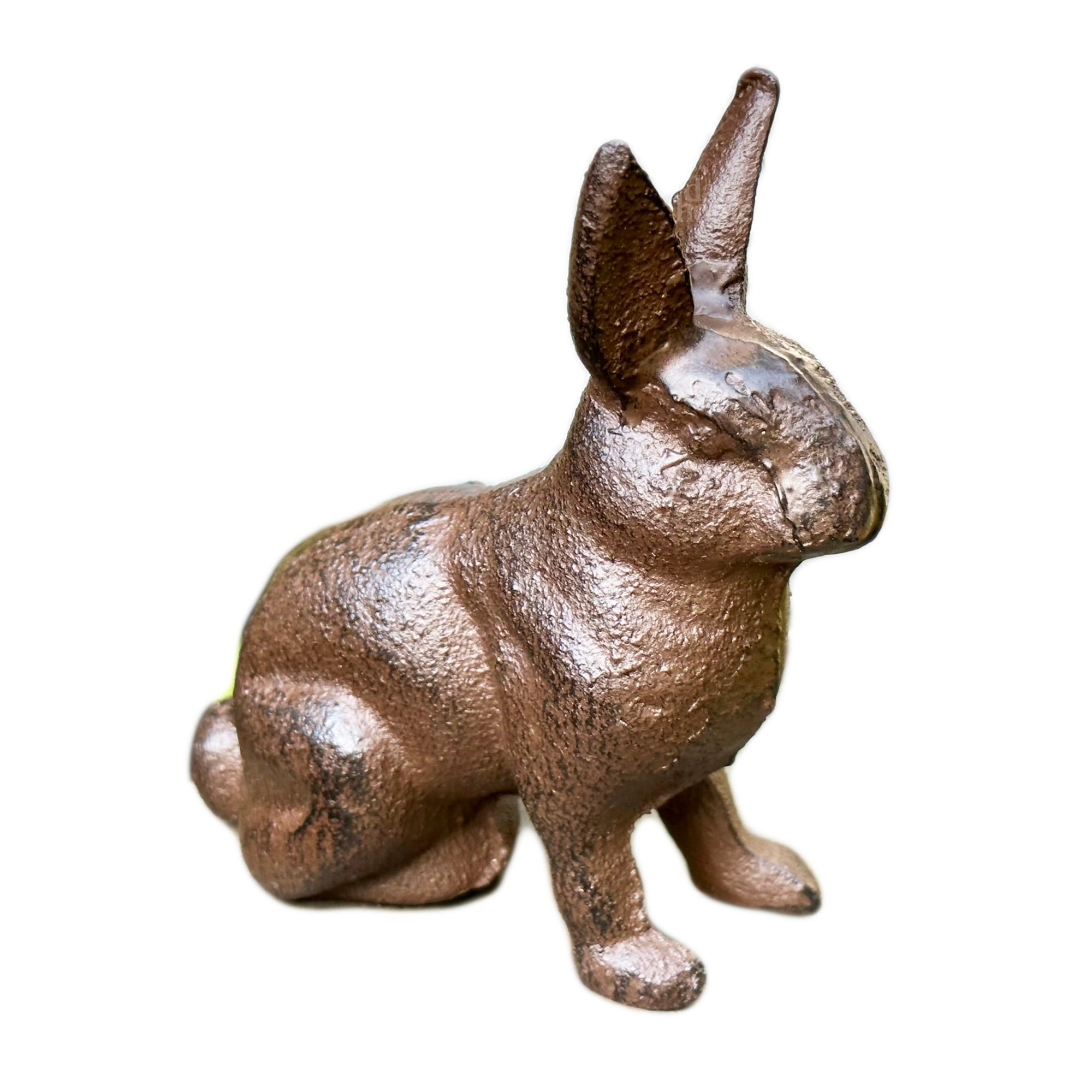 Cast Iron Rabbit Figurine