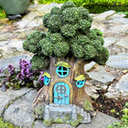 LED Fairy Treehouse Sculpture