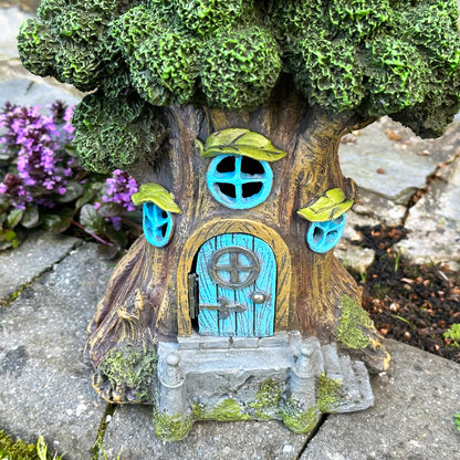 LED Fairy Treehouse Sculpture
