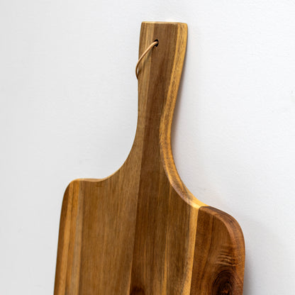 Acacia Wood Handled Chopping Board