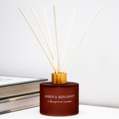 Amber & Bergamot 150ml Reed Diffuser Bottle