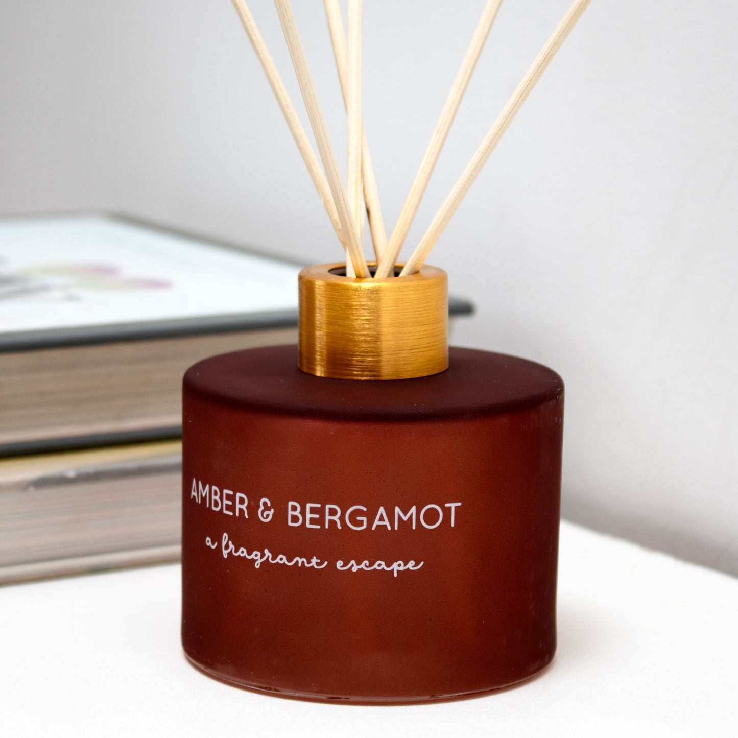 Amber & Bergamot 150ml Reed Diffuser Bottle