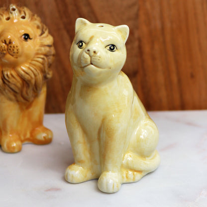 Lion And Lioness Salt And Pepper Pots