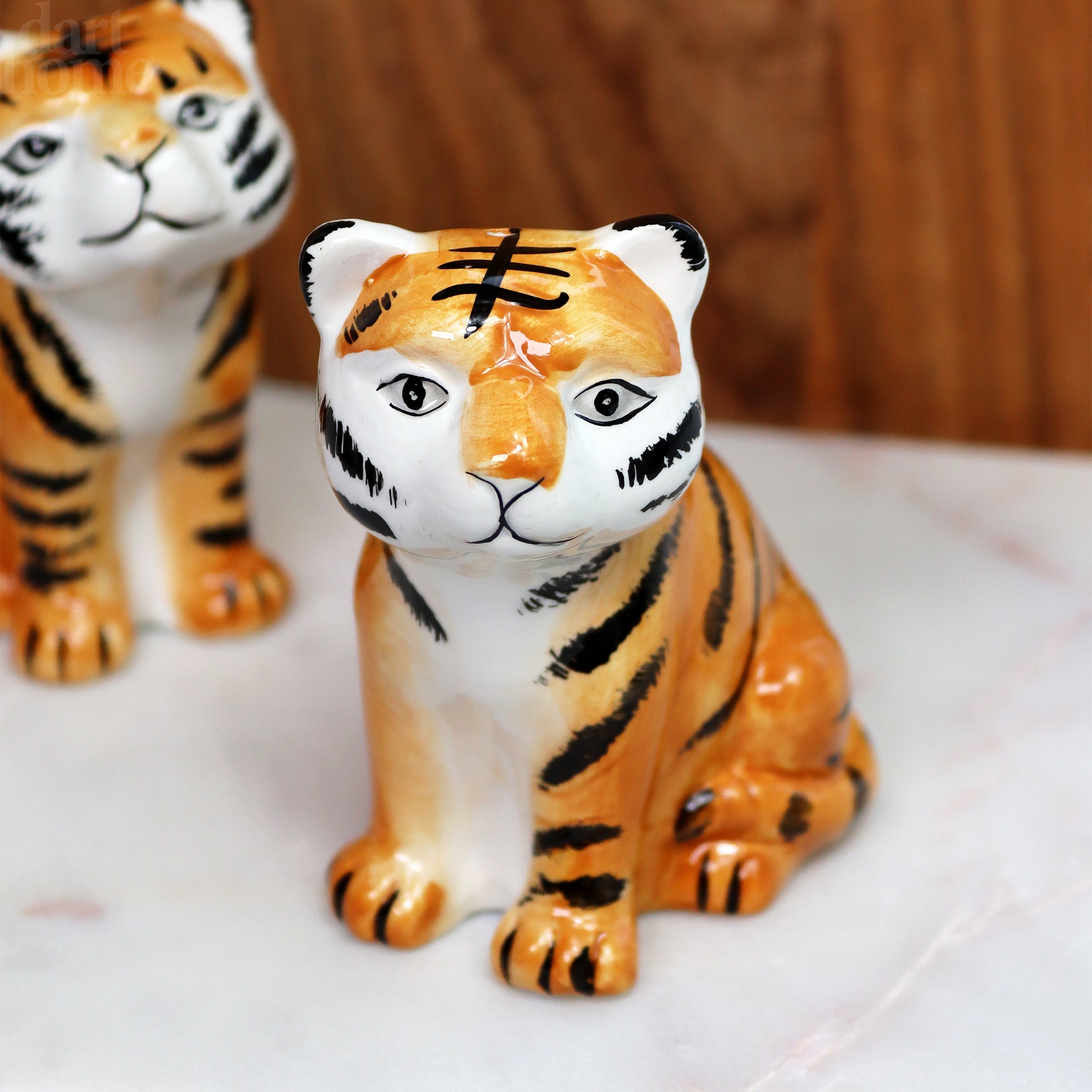 Tiger Salt And Pepper Pots