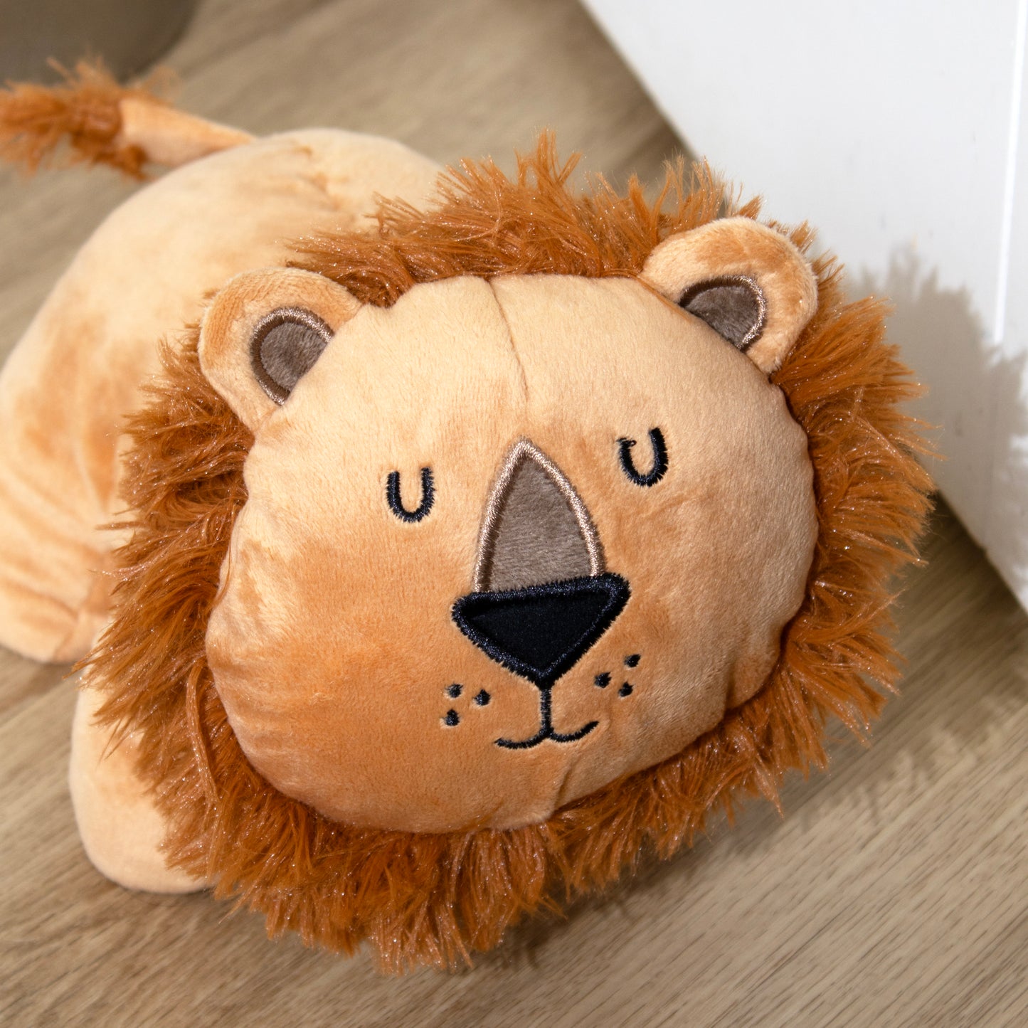 Fabric Lion Doorstop