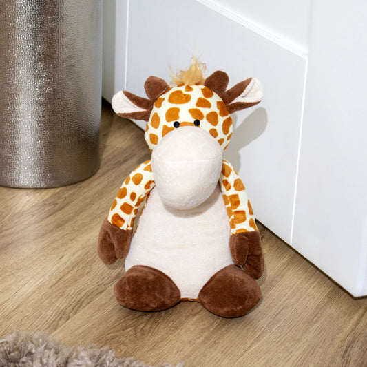 Fabric Giraffe Doorstop