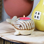 Ceramic Whale Tealight Holder