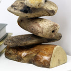 Driftwood Pillar Candle Holder