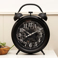 Black Mechanical Mantel Clock