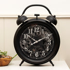 Black Mechanical Mantel Clock