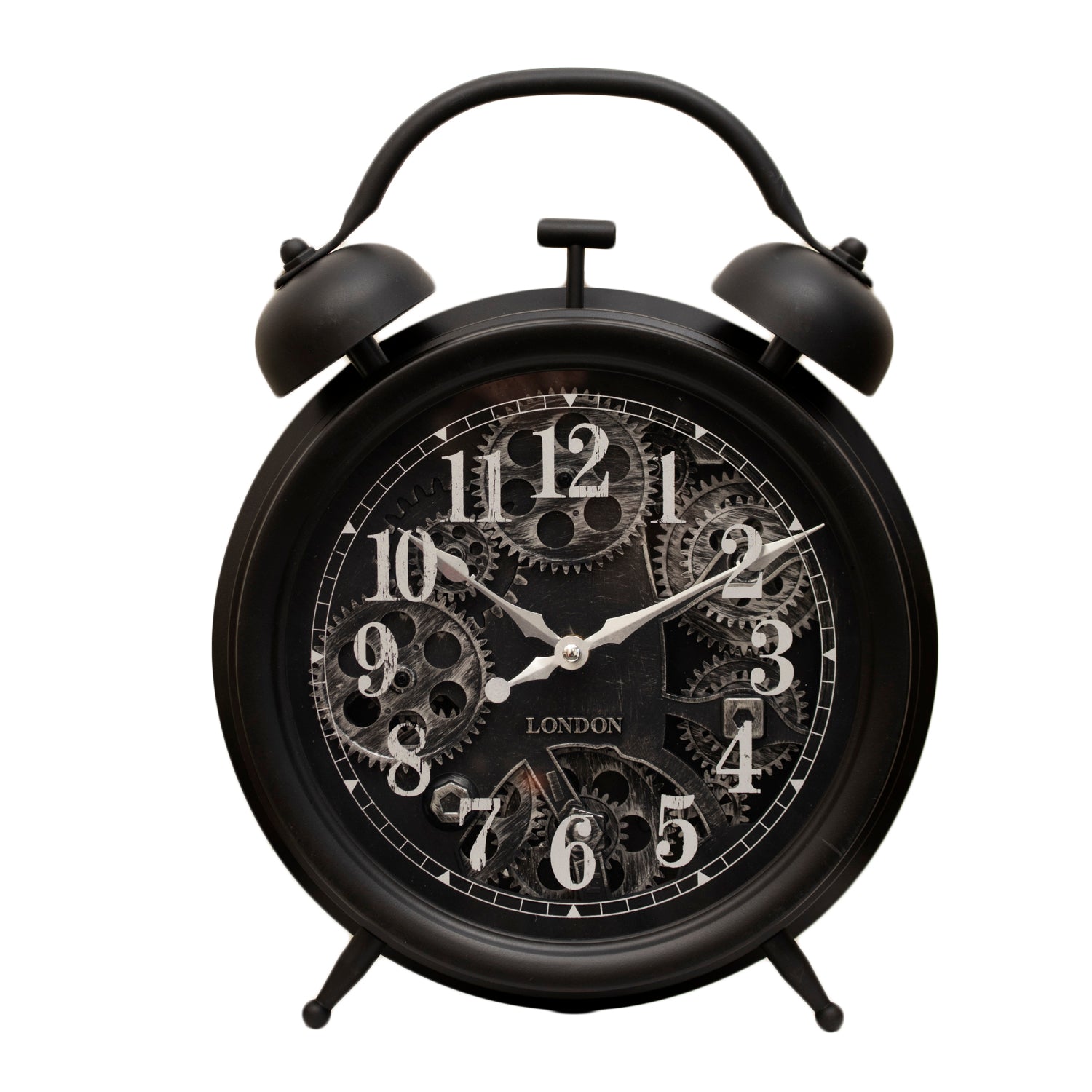 Black Mechanical Mantel Clock