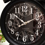 Black Mechanical Mantel Clock