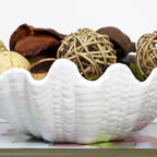White Clam Shell Dish