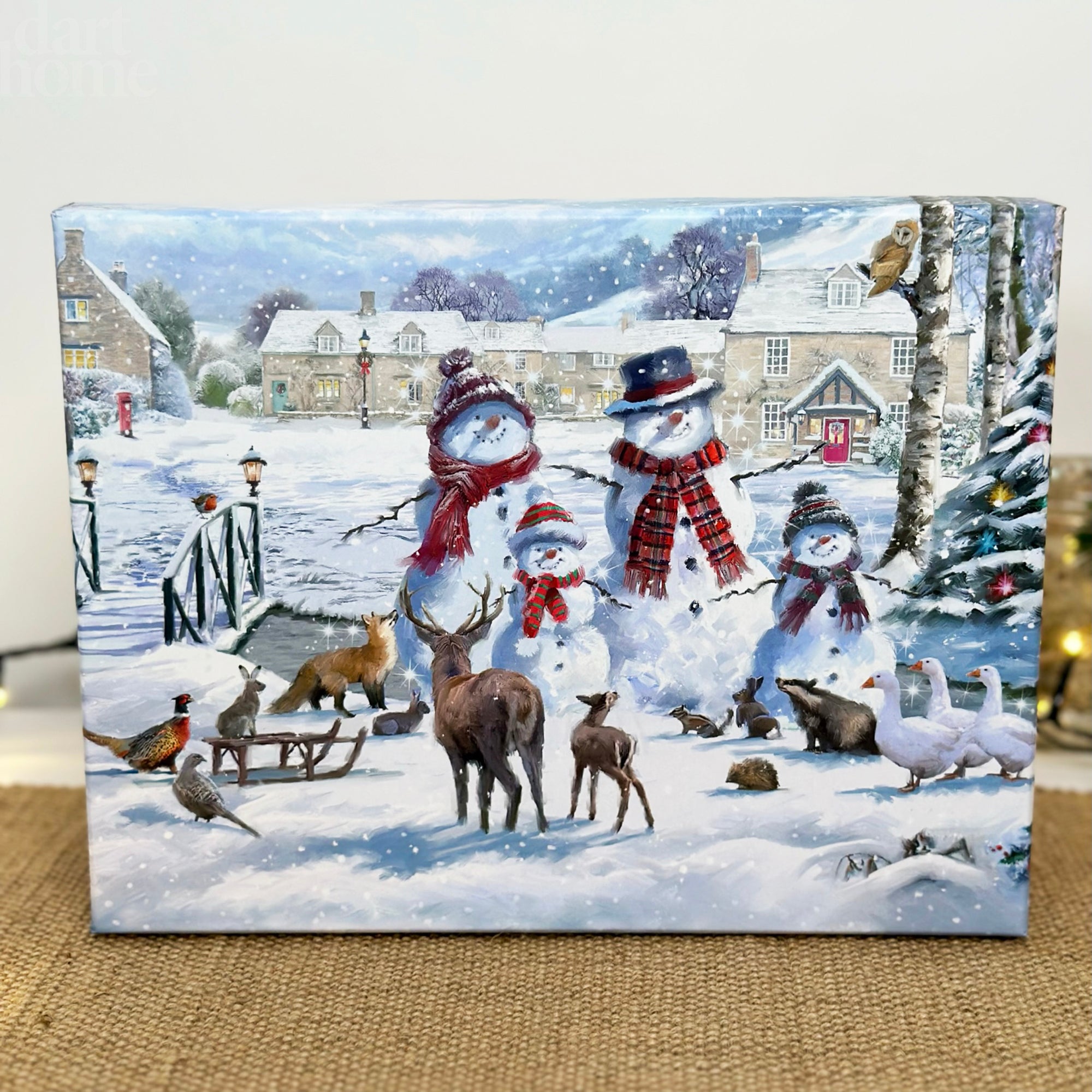 Set Of 4 Magic Of Christmas Mugs Giftboxed