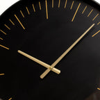 50cm Black And Gold Wall Clock