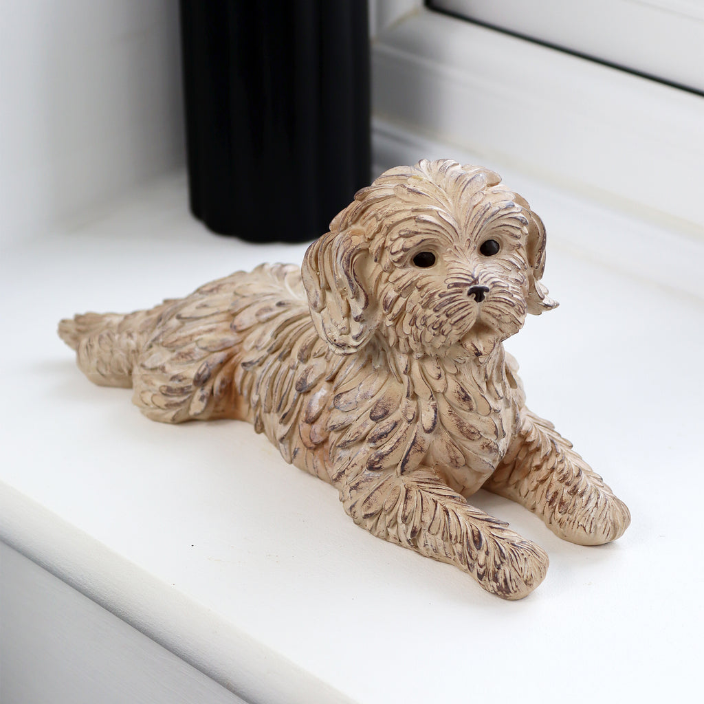 Lying Cockapoo Ornament