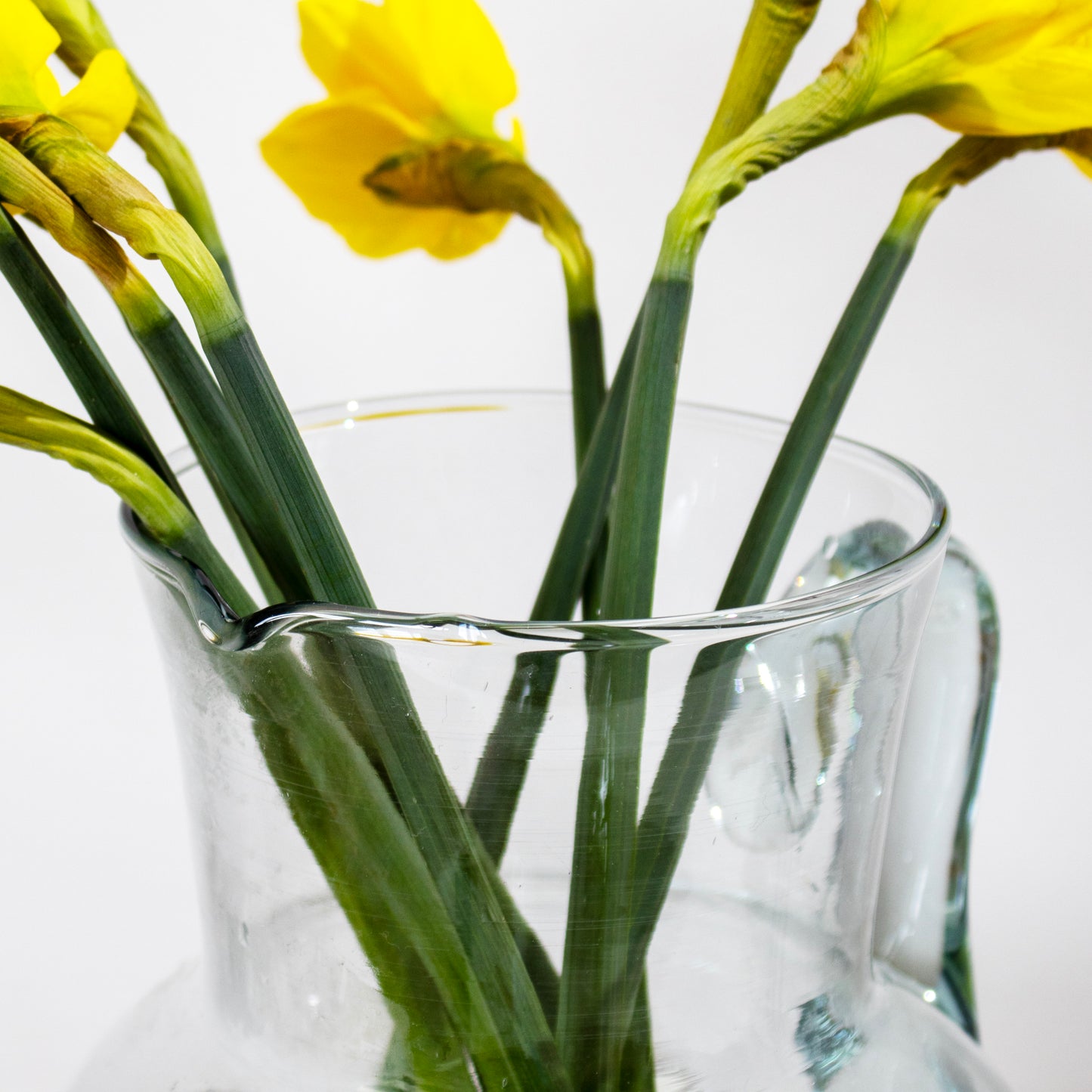 Clear Recycled Glass 2.4L Jug Vase