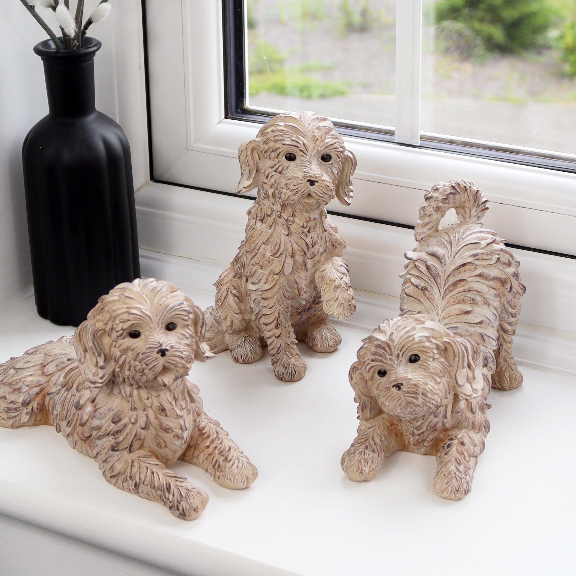 Lying Cockapoo Ornament
