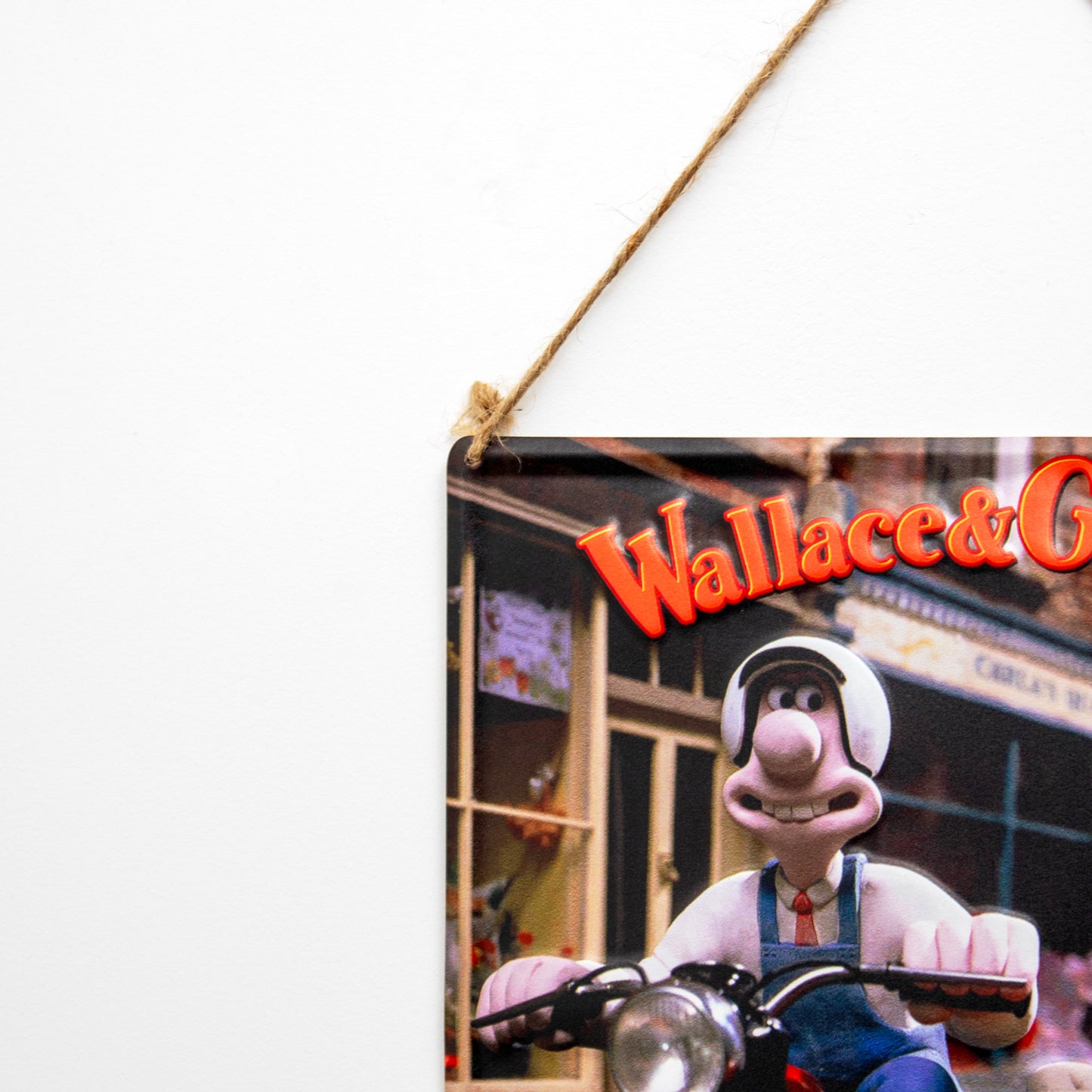 Wallace & Gromit A Close Shave Wall Sign