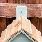 Blue Wooden Bird House