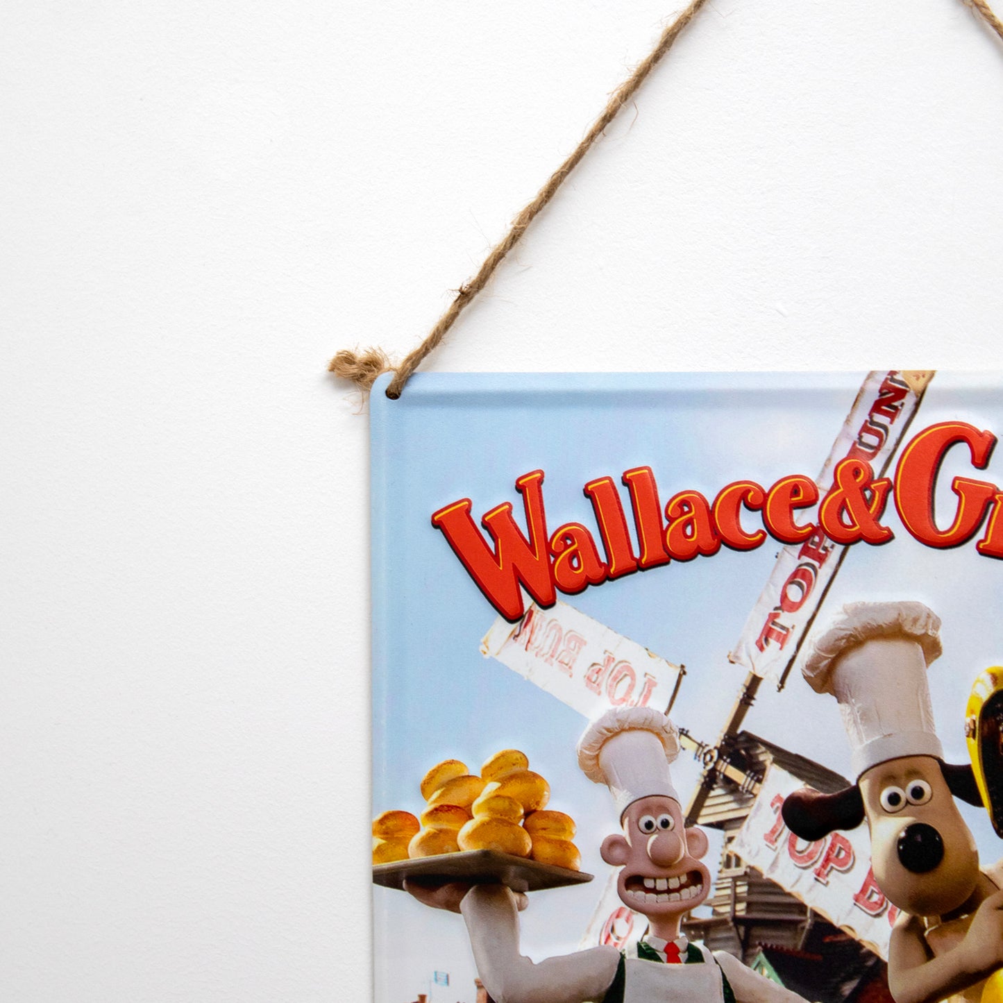 Wallace & Gromit A Matter Of Loaf & Death Wall Sign