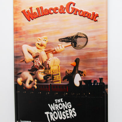 Wallace & Gromit The Wrong Trousers Wall Sign