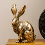 Antique Gold Rabbit Ornament