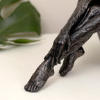 Bronze Sitting Lady Sculpture