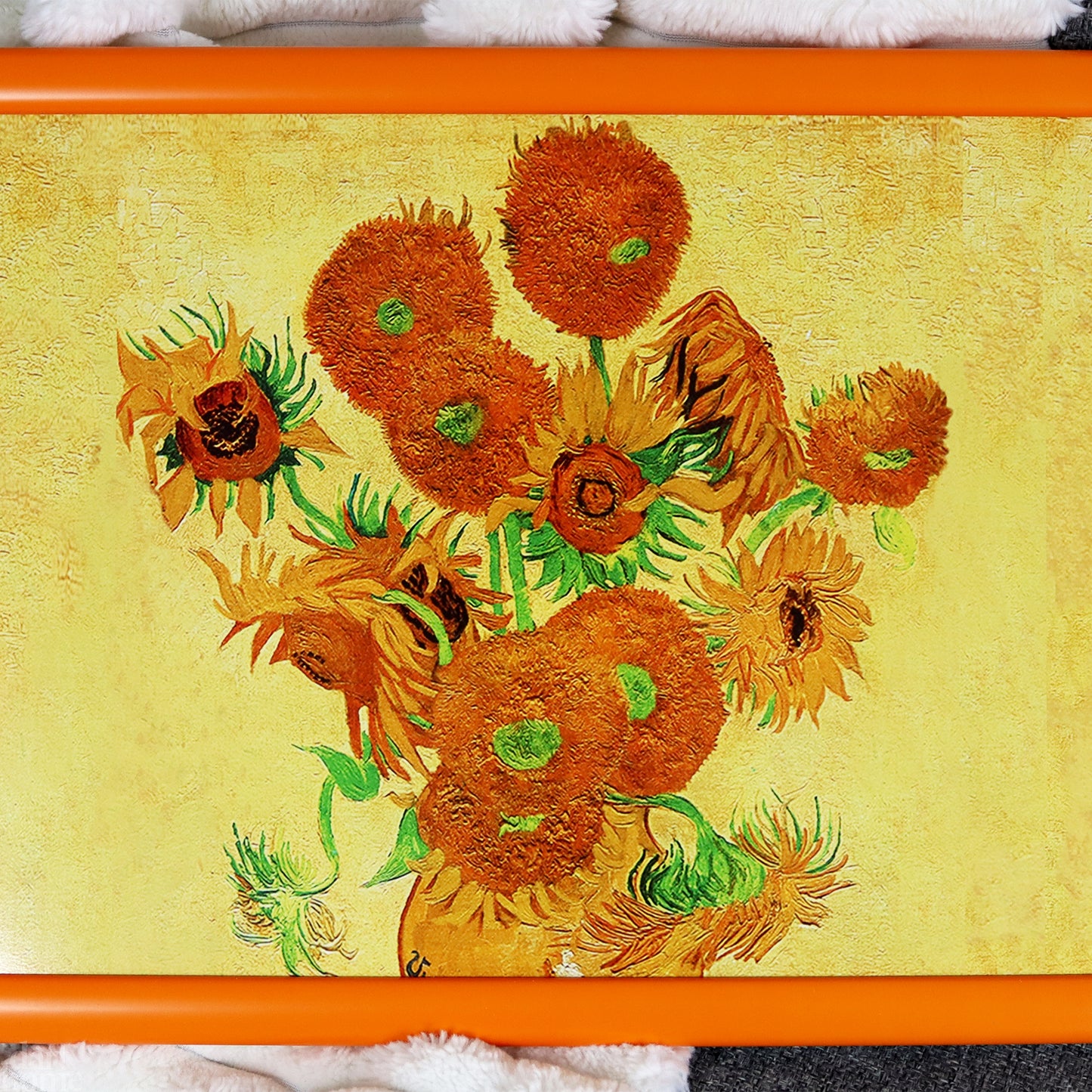 Van Gogh Sunflowers Cushioned Laptray