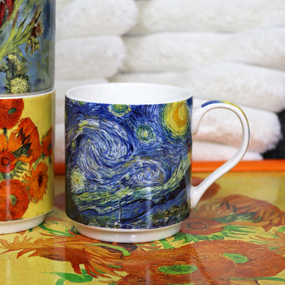 Van Gogh Stacking Mugs Set Of 4
