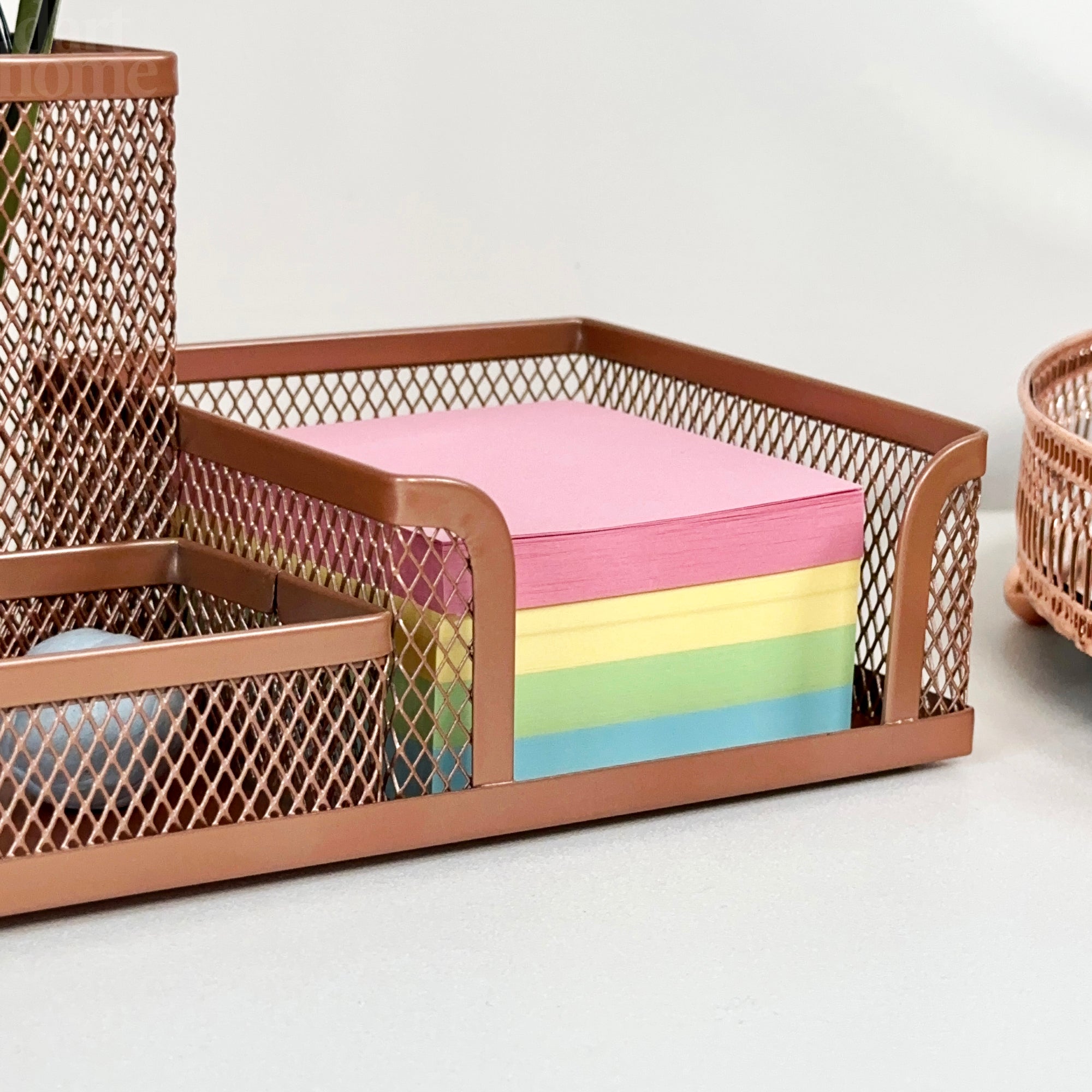 Rose Gold Stationery Holder