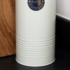 Cream Metal Pasta Storage Canister