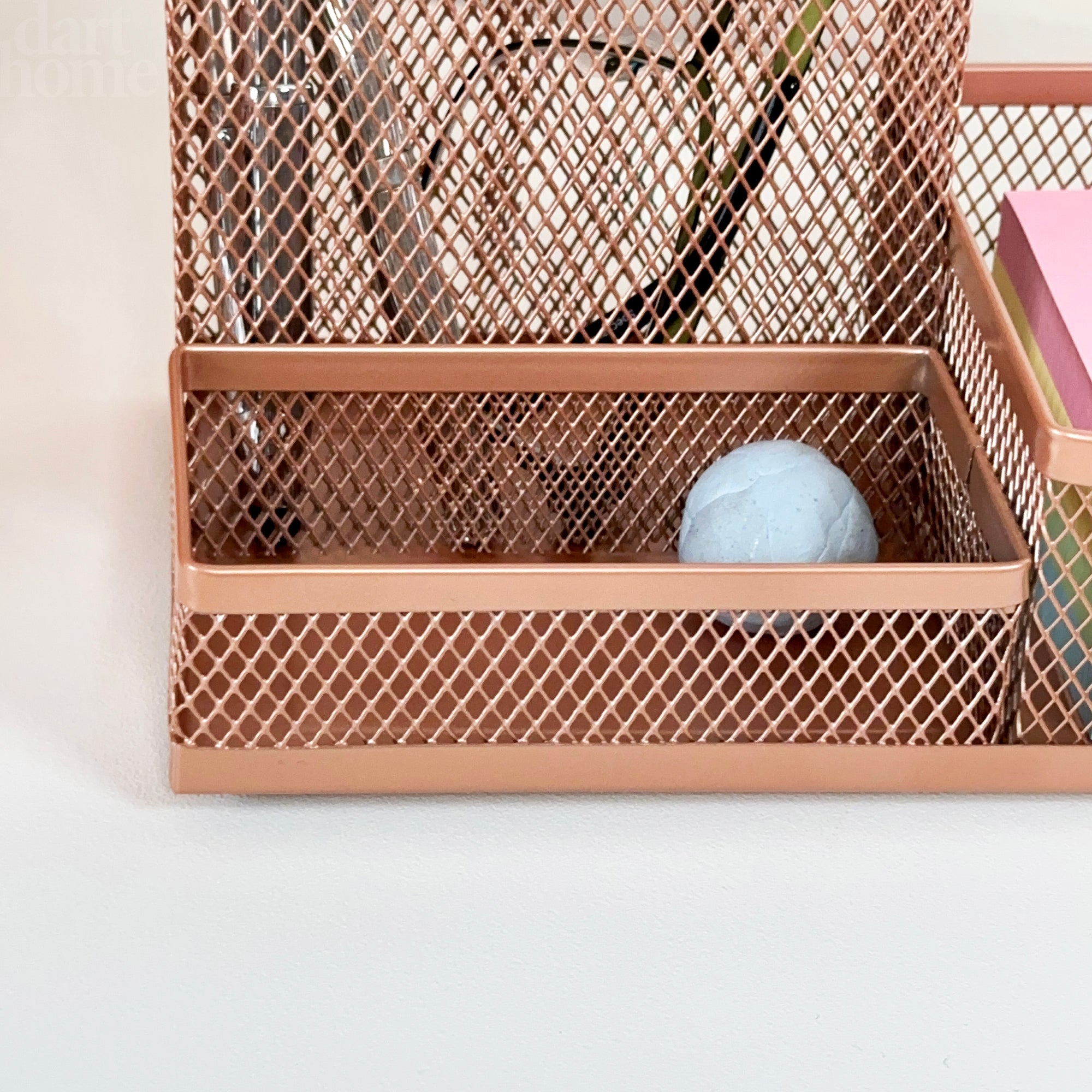 Rose Gold Stationery Holder