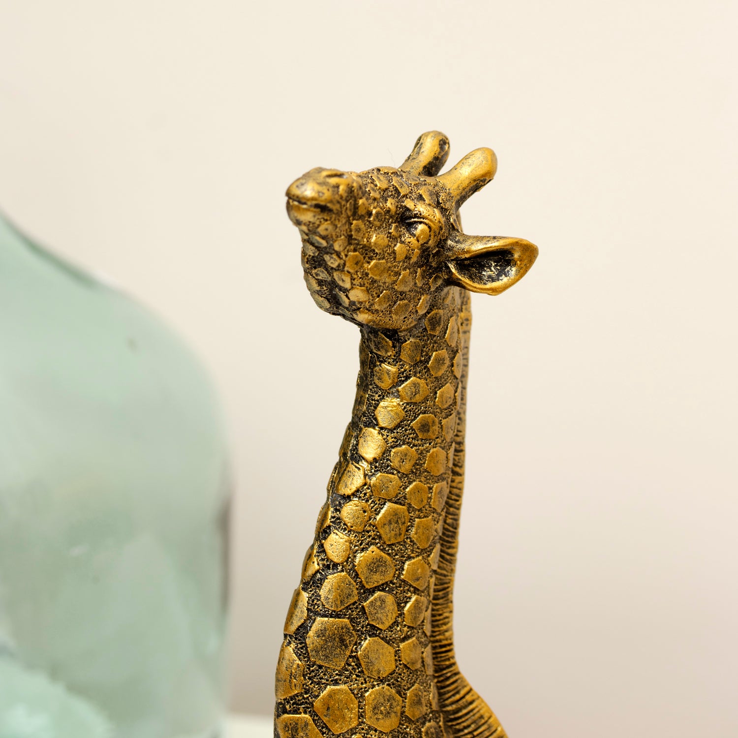 Gold Giraffe Ornament