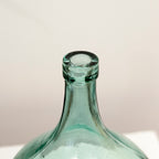 Klare Blasenvase aus recyceltem Glas