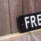 Black Fresh Out Of Fucks Sign