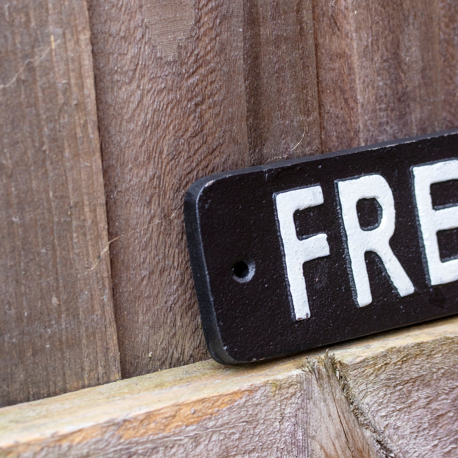 Black Fresh Out Of Fucks Sign