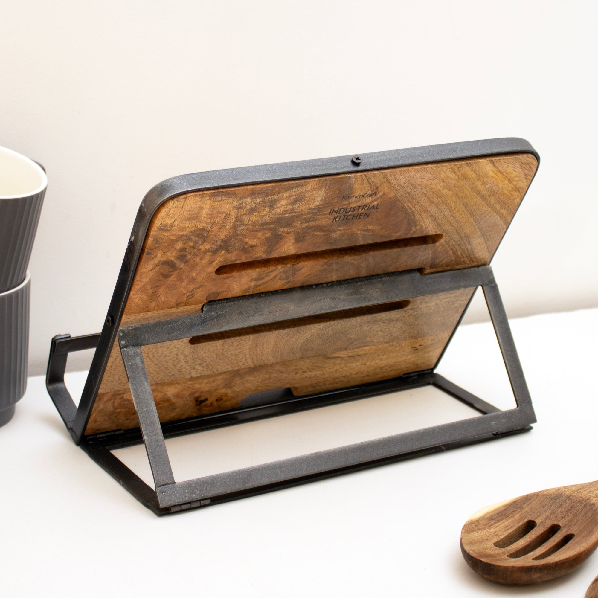 Industrial Kitchen Cook Book Stand