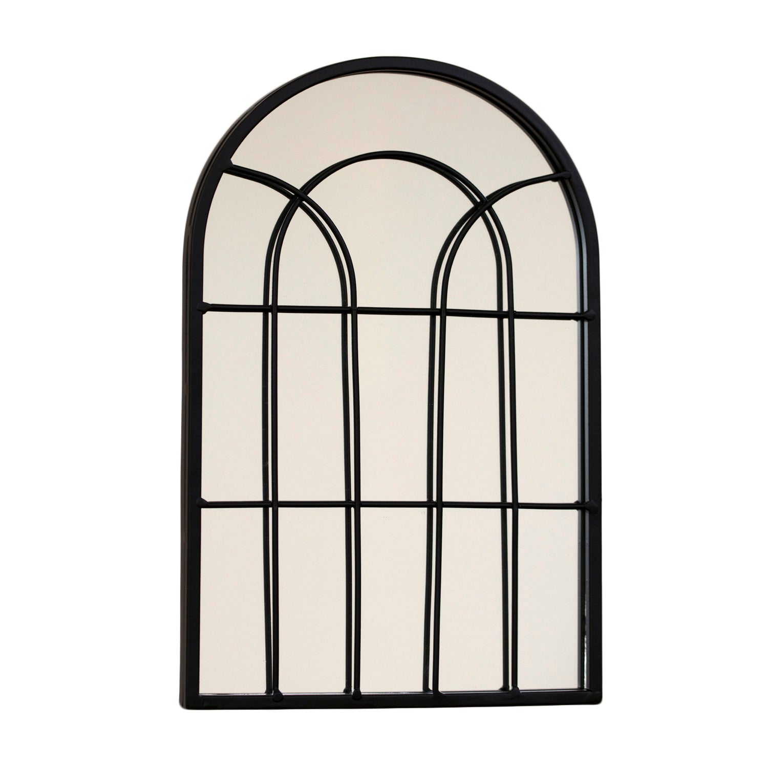 Black Small Arch Wall Mirror